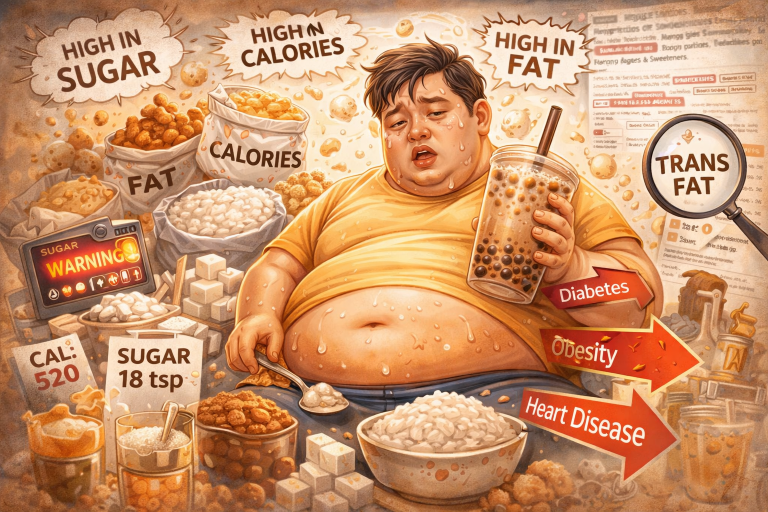 Problems behind the sweetness